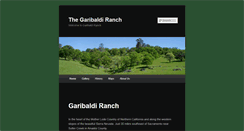 Desktop Screenshot of garibaldiranch.com