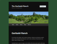 Tablet Screenshot of garibaldiranch.com